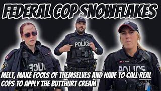 RCMP Crybabys Call the REAL Police to Apply Cream to Their Hurt Butts