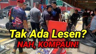 Apo! Penjaja Haram & Warga Asing Kena Gasak