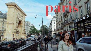 paris Porte Saint-Denis walk，HD stereo sound