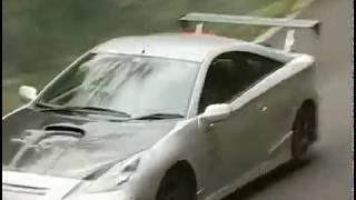 C-ONE CELICA TS NICE LAP Touge battle---(ENGLISH SUBTITLES)