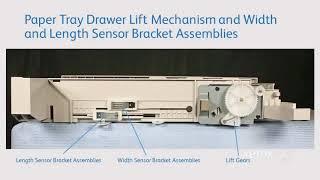 Xerox® WorkCentre® 5945/5955 Paper Tray Drawer Lift and Size Sensing