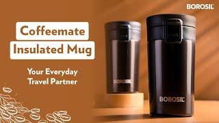 Everyday Coffee Mug | To - Go Coffee Mug for Coffee Lovers  | Borosil