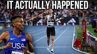 Jakob Ingebrigtsen Gets His BACK BLOWN By Yared Nuguse! - 1500m Men's Finals | 2024 Olympic Games