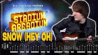 Snow (Hey Oh) Guitar TAB Lesson / Cover - Red Hot Chili Peppers