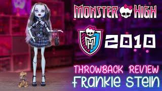 Original 2010 Monster High Frankie Stein Doll Unboxing & Review!