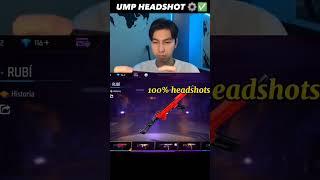 Secret Ump Headshot Trick & Setting 100% Working  | Free Fire