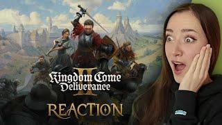 My first ever REACTION video · KINGDOM COME: Deliverance 2 Trailers