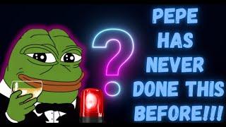 Pepe Coin : $PEPE has NEVER DONE THIS BEFORE! TRUMP is ALL IN on $PEPE The price to DOUBLE soon!!