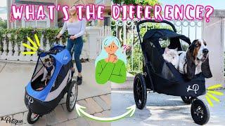 Comparing the Most Popular Pet Strollers | Breeze Pet Jogger & Trailblazer Pet Jogger by Petique