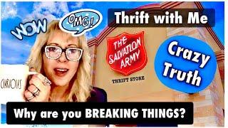 Crazy Thrifty Rich Adventures⭐Salvation Army Thrift Store Shopping