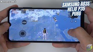 Samsung Galaxy A03s test game PUBG Mobile