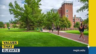 Regis University | Values that Elevate