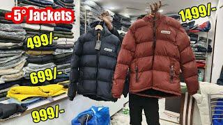 Original Jackets @499/- Cargo @499/- Jeans @799/- l Branded Export Surplus l Branded  -5° Jacket