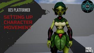 Unreal Engine 5 Tutorial Platformer: Character Set-up #ue5 #unrealengine