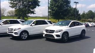 Comparison: Mercedes-Benz ML350, GLE350 and GLE450