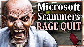 Tech Support Scammers Rage Quit