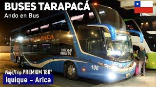 Trip BUSES TARAPACÁ PREMIUM 180° Iquique - Arica by bus Marcopolo G7 Scania JPDX30