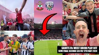 INSANE SCENES AT A WILD ST MARYS AS SOUTHAMPTON BOOK A PLACE AT WEMBLEY IN THE PLAY OFF FINAL