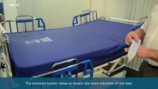 Baros bed with foam mattress | Medical beds | Arjo Global