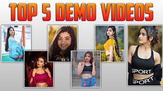 Top 5 Demo Videos | Alight Motion Editing | Shake Effect status | AP Creation