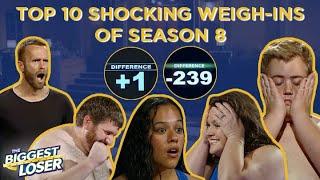 Top 10 Shocking Weigh-Ins | The Biggest Loser | Season 8