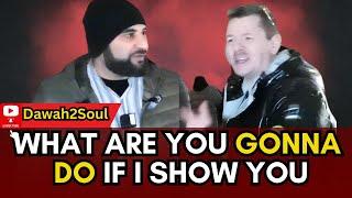 What You Gonna Do If I Show You Jesus Is A Living God! Adnan Rashid VS Christian | Speakers Corner