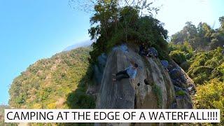 MIZORAM | Camping on the Top of a Dangerous Waterfall | Toothbrush - Brad Paisley (cover)