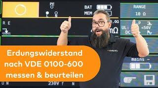 Erdungs- oder Erdschleifenwiderstand, wir erklären es Euch wie eine Messung nach VDE 0100-600 klappt