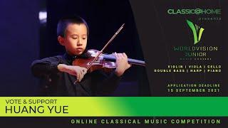 Huang Yue - Violin - China - Regional level - Worldvision Junior 2021