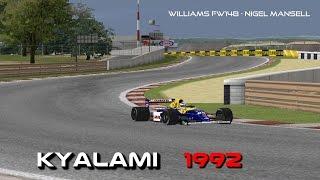 F1 Challenge 1992 - Williams FW14B at Kyalami