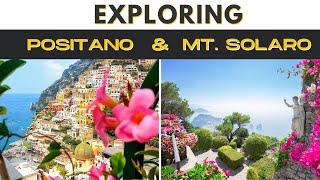 Positano, Amalfi Coast | Mt. Solaro - Capri's most beautiful Panorama? | Indian couple travel vlog