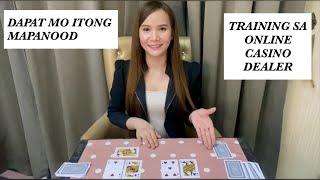 Paano ang training sa online casino dealer (Philippines)