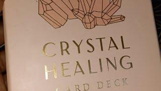 CRYSTAL HEALING CARD DECK UNBOXING & REVIEW!!