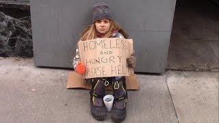 Would You Help A Homeless Child Left On The Street?