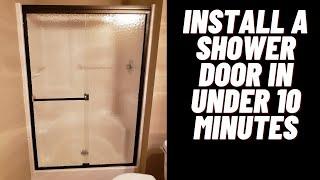 How To Install A Glass Sliding Shower Door | HANDYMAN HEADQUARTERS |