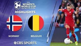 Norway vs. Belgium: Extended Highlights | FIFA Women's WCQ | Attacking Third