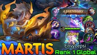 Legendary Martis the God of War! - Top 1 Global Martis by EnvyLepsi - Mobile Legends