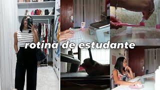 ROTINA DE UMA ESTUDANTE DE ENFERMAGEM | trabalho em casa + começando o tcc