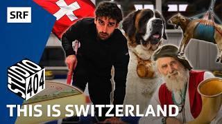 Eis-Schwingen und fliegende Kühe – was du über die Schweiz nie wusstest | Studio 404 | SRF