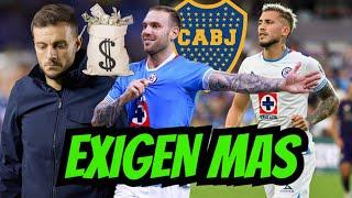 POR CULPA DEL DINERO EL CRUZ AZUL PREPARA LA SALIDA DE ESTOS 3 NO HAN GANADO NADA Y YA EXIGEN MAS