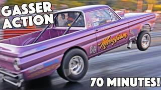 WILD RIDES - Intense Vintage Drag Racing Compilation Video