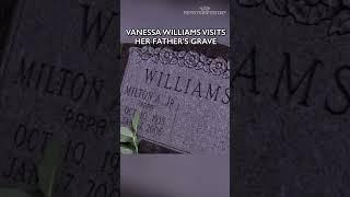 Vanessa Williams visits her father's grave  #whodoyouthinkyouare #vanessawilliams #ancestry