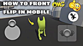 Human: Fall Flat How to Front Flip in Mobile | human fall flat how to flip tutorial in mobile