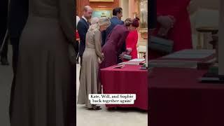 Princess Sophie reunited with Prince William and Kate Middleton