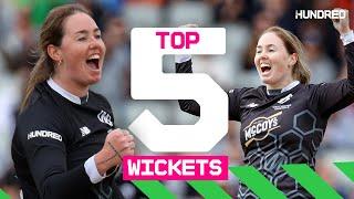 Amanda-Jade Wellington's TOP 5 WICKETS at The Hundred 