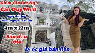 Giảm Giá Bất Ngờ Cho Căn Duy Nhất 4 x 22 | Được Giá Bán Liền sổ hồng riêng | bán nhà gần bình chánh