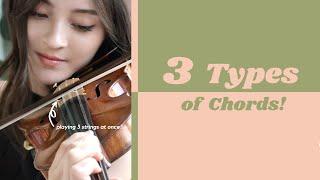 You need to know these 3 chord types for the violin!
