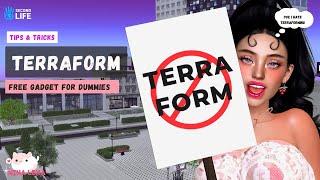 Tips & Tricks | Second Life | Terraforming | FREE GADGET! 