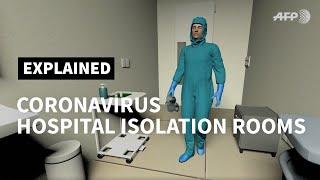 Coronavirus: hospital isolation rooms | AFP