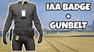 *New* How To Get The IAA Badge & Gun Belt On Any Outfit Patch 1.69!